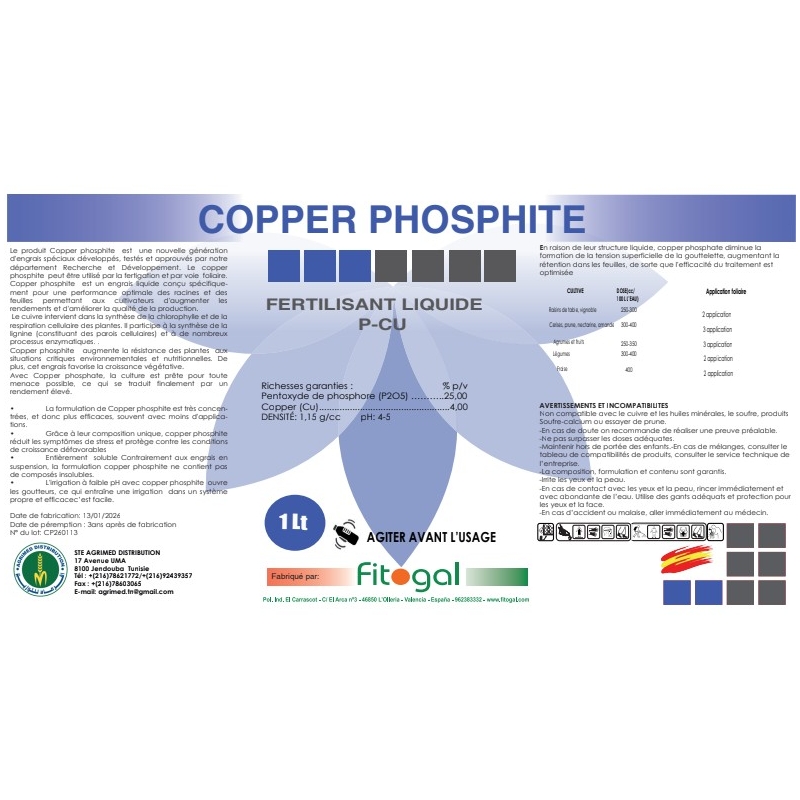 Copper Phosphite
